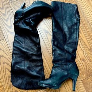Tall Brazilian leather boots, quality leather